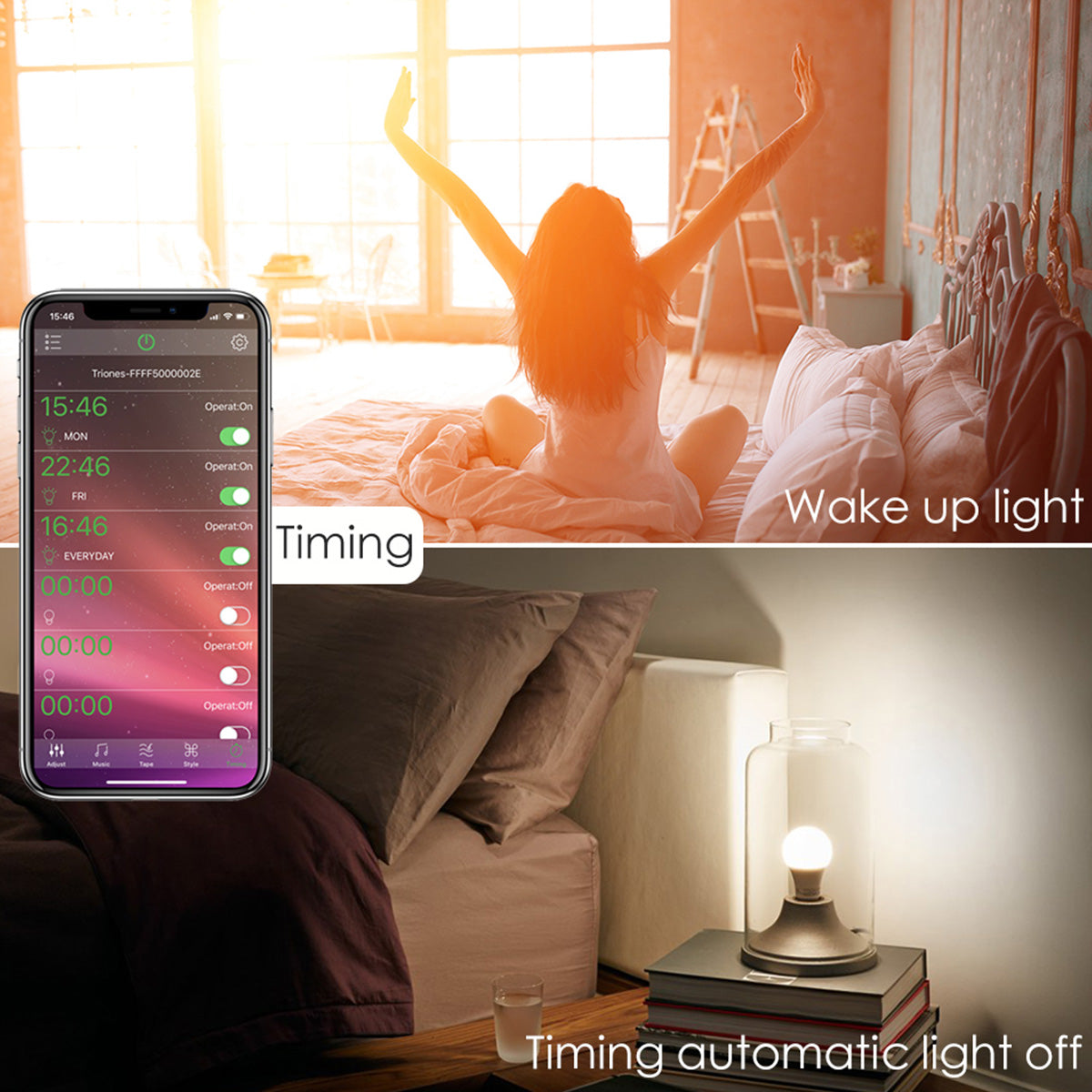 Bluetooth LED Light - RGBW Cool White Smart Bulb | Smart Glow Connect