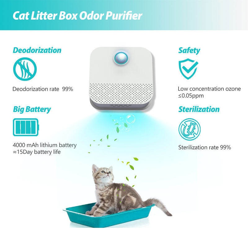 Smart Pet Air Purifier - Ozone Odor Elimination Technology | Smart Glow Connect