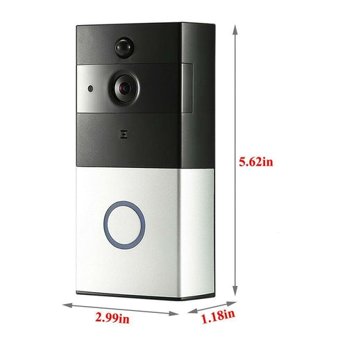 WiFi Video Doorbell - 720P HD Smart iOS Android | Smart Glow Connect