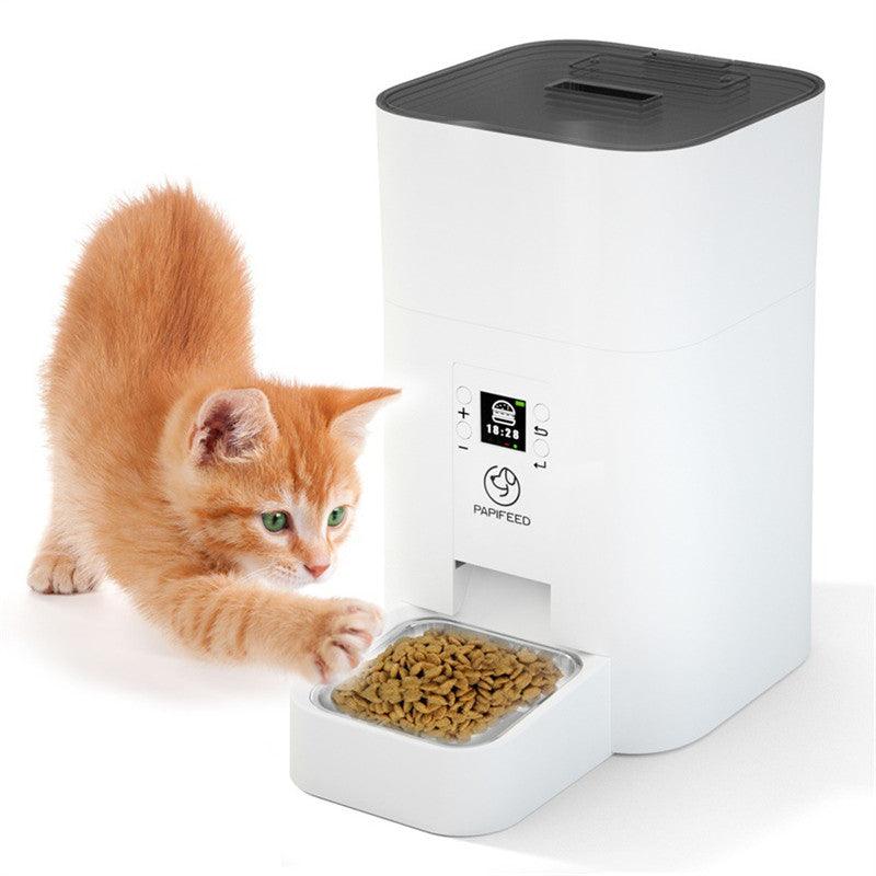 Automatic Pet Feeder - Smart Color Screen with Camera | Smart Glow Connect