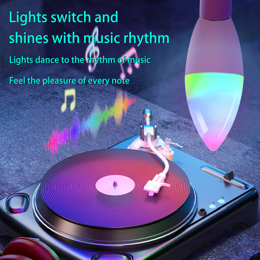 E14 Smart Bulb - WiFi Voice Control Alexa Google | Smart Glow Connect