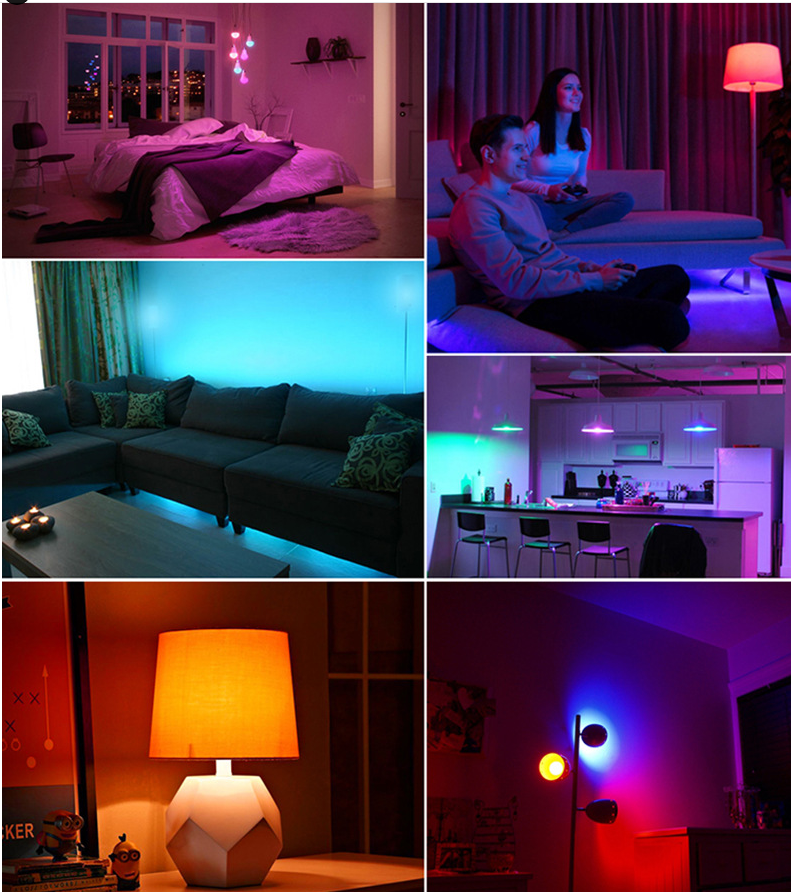 Smart Bulb E14 - Color Changing WiFi LED Candelabra | Smart Glow Connect