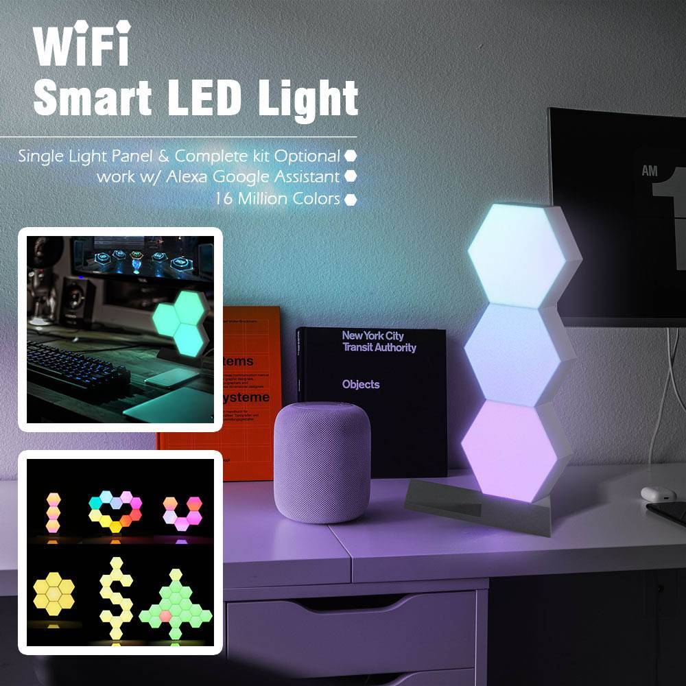 Color Changing Smart Light - WiFi RGB LED Bulb | Smart Glow Connect