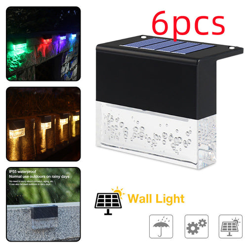 RGB Solar Lights at Night - Colorful Outdoor Ambiance | Smart Glow Connect