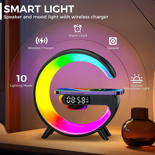 Touch Control Smart Lamp - 3-in-1 Multifunctional Night Light | Smart Glow Connect