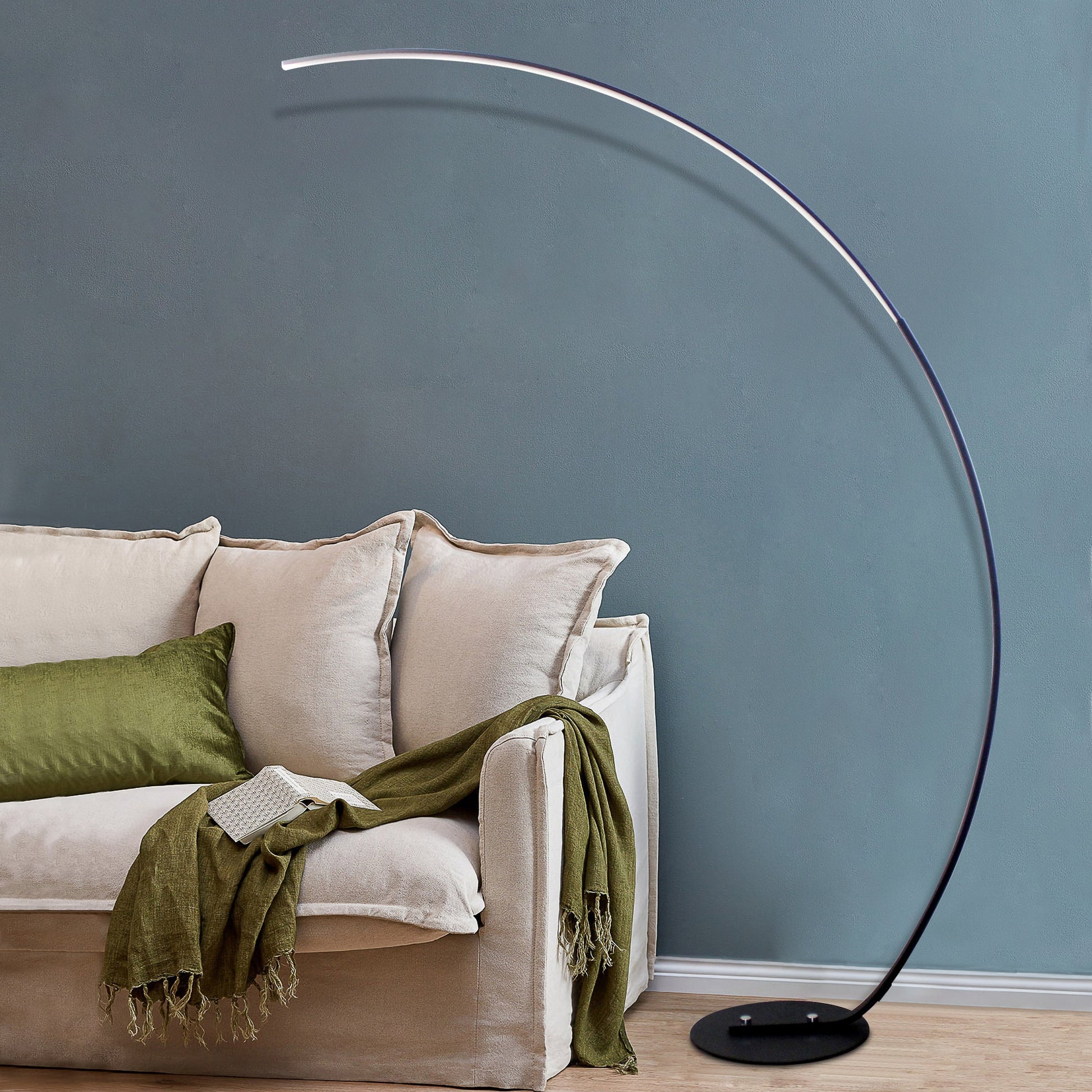 Modern RGBW Lamp - Curve Floor 16M Colors Music Sync | Smart Glow Connect