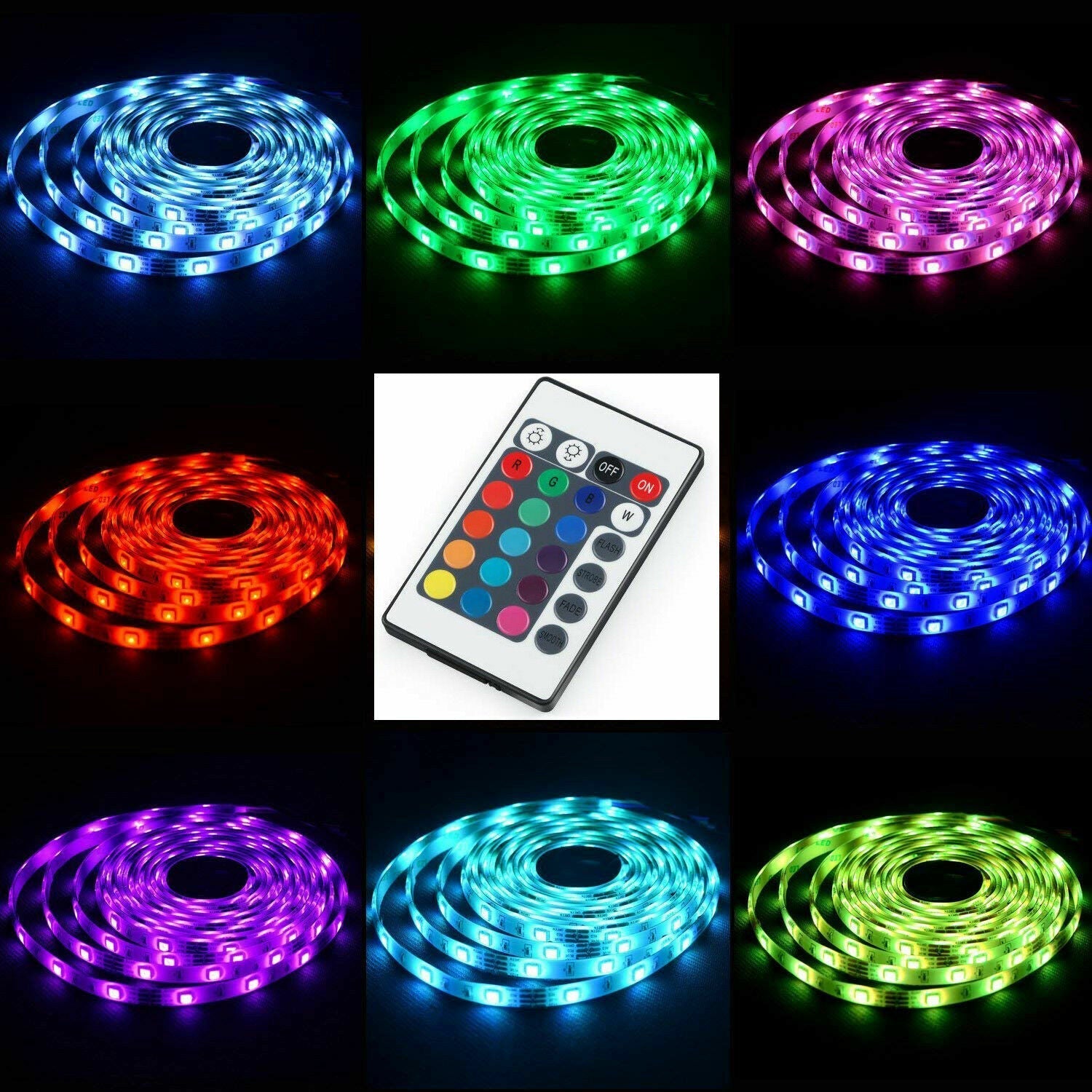  TV LED Backlight Strip - Color Changing Ambient Lighting | Smart Glow Connect