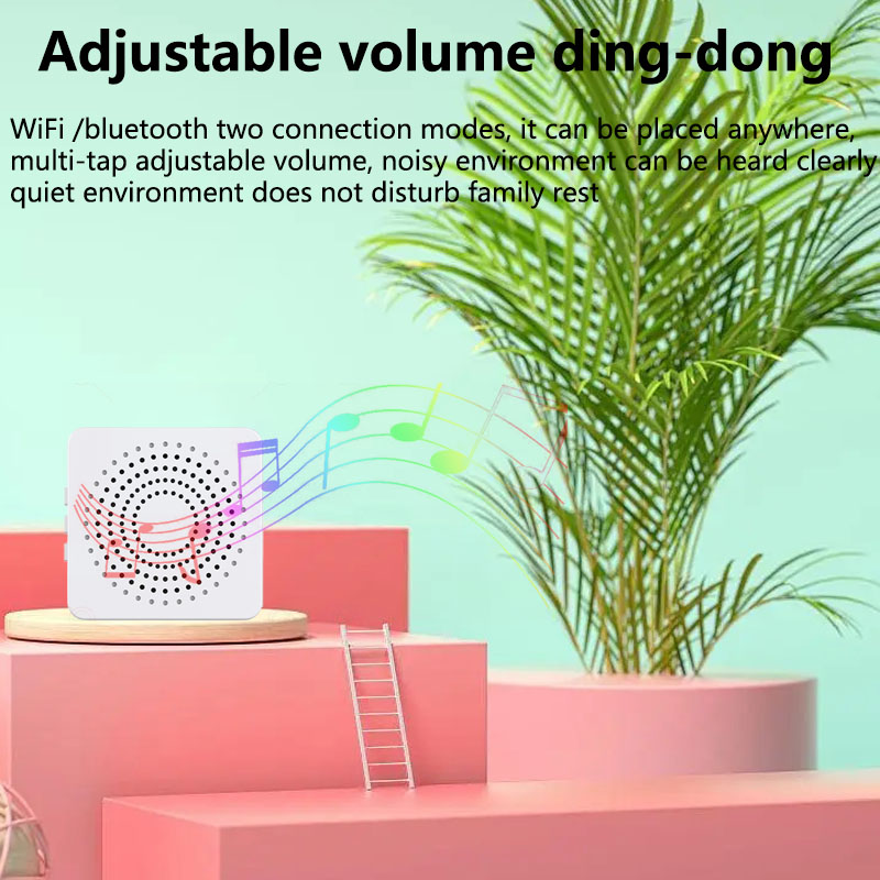Wireless Smart Doorbell - WiFi Video Intercom with Chime | Smart Glow Connect
