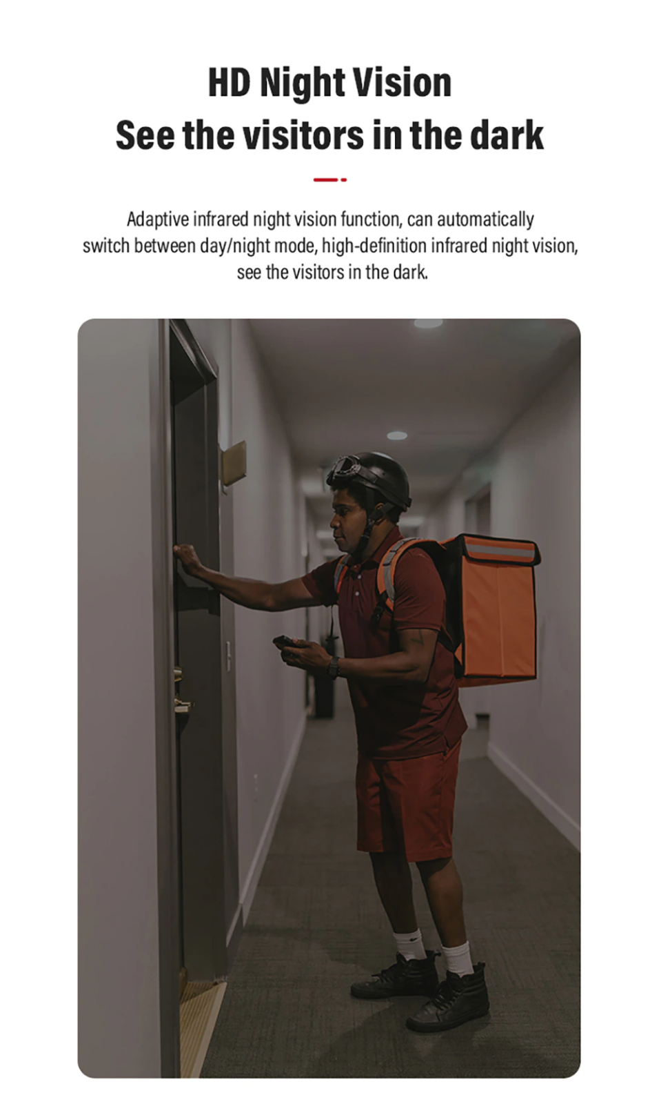 Wireless WiFi Smart Doorbell - Video Intercom Camera with Chime | Smart Glow Connect