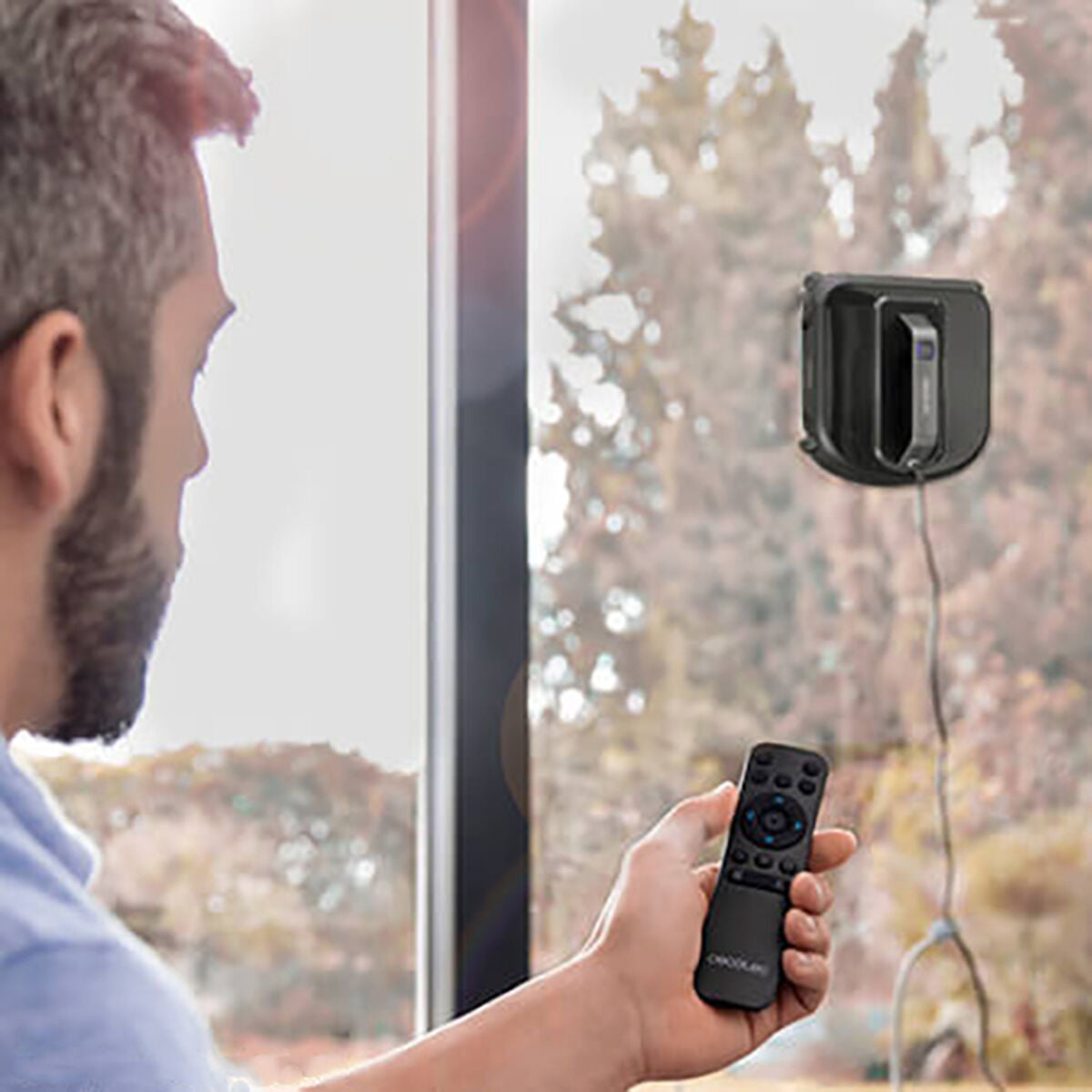 Cecotec Smart Robot - WinDroid 970 Window Auto Cleaner | Smart Glow Connect