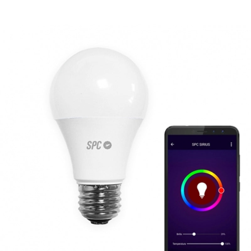 SPC Smart Light Bulb 6103B - 10W LED E7 WiFi | Smart Glow Connect