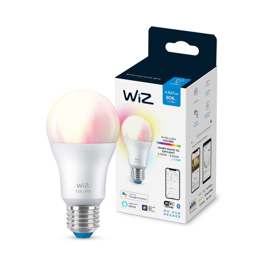 Philips Wiz Smart Bulb A60 - WiFi LED E27 Standard | Smart Glow Connect