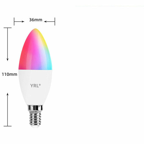 E14 LED Smart Bulb - App Controlled RGB Lighting | Smart Glow Connect