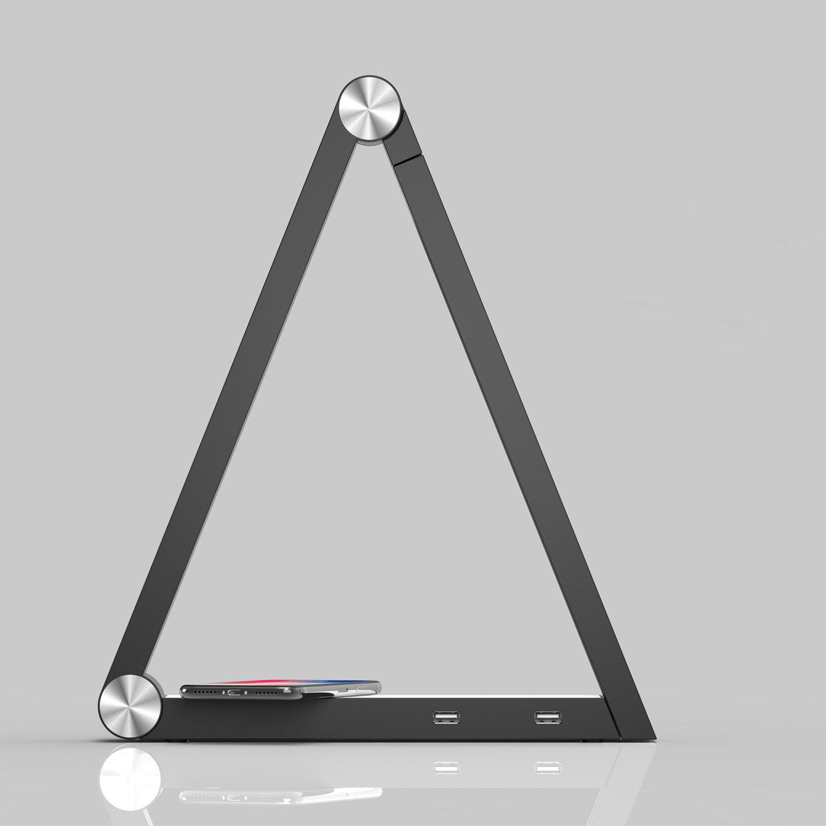 Smart Triangle Desk Light - USB Rechargeable Lamp | Smart Glow Connect