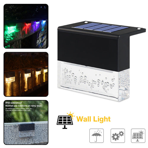 Waterproof RGB Solar Step Lights | Smart Glow Connect