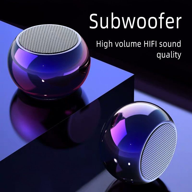 Portable Bluetooth Speaker - 6 Hour Battery Life | Smart Glow Connect