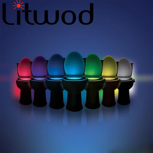 Smart Motion Sensor Toilet Night Light - LED Body Detection | Smart Glow Connect