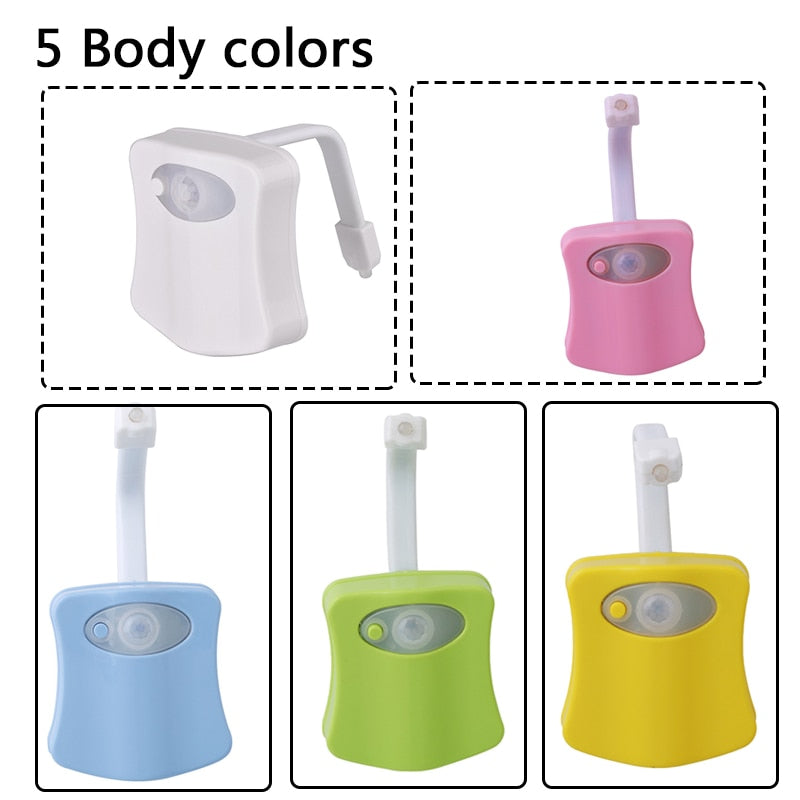 Motion Activated Toilet Light - Smart LED Body Sensor | Smart Glow Connect
