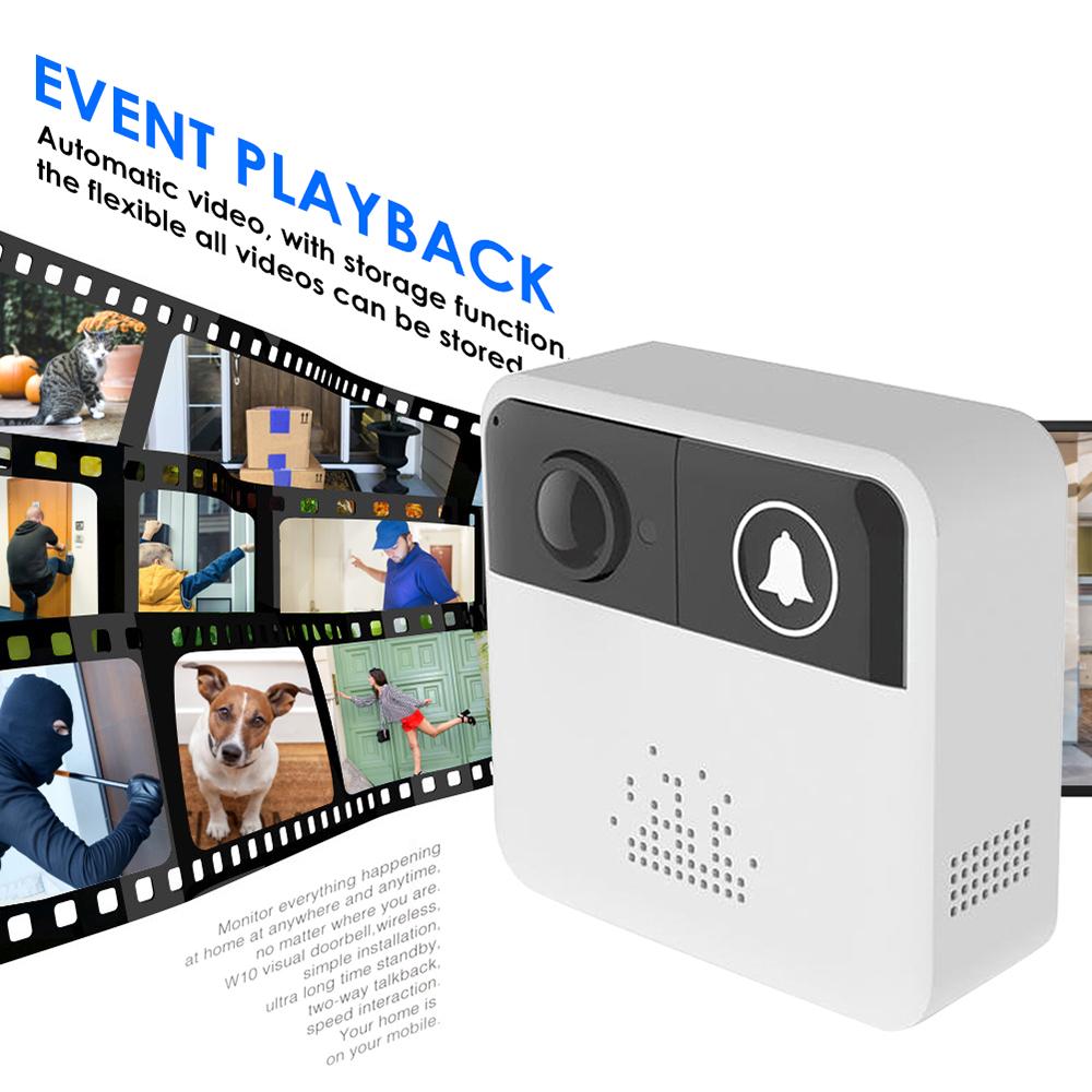 720P WiFi Doorbell - Smart Video Camera with 2-Way Audio | Smart Glow Connect