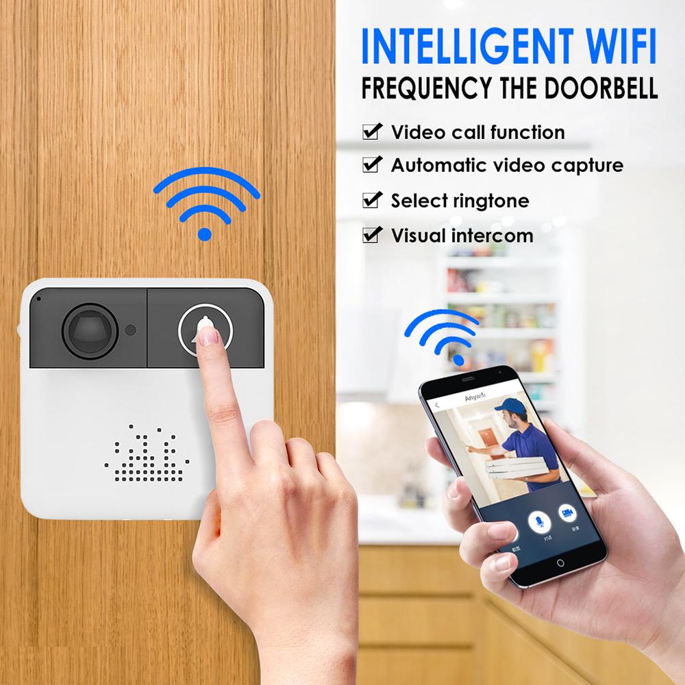  Smart Video Doorbell - 720P HD WiFi Camera Audio | Smart Glow Connect
