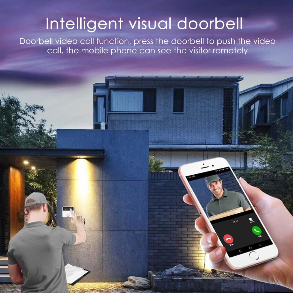 720P Smart Doorbell - WiFi Video Camera 2-Way Audio | Smart Glow Connect