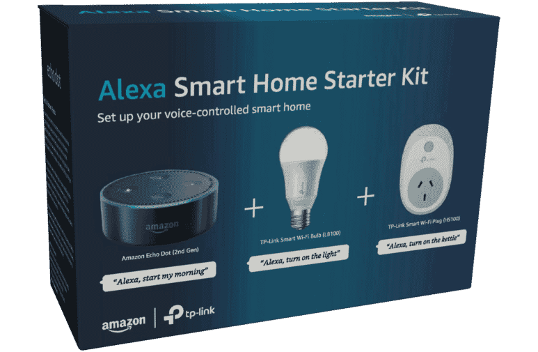 Amazon Alexa Smart Home Starter Kit - Bulb and Plug Bundle | Smart Glow Connect