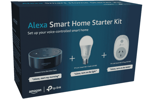 Amazon Alexa Smart Home Starter Kit - Bulb and Plug Bundle | Smart Glow Connect