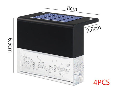 Waterproof Step Lights - Solar Rechargeable Design | Smart Glow Connect