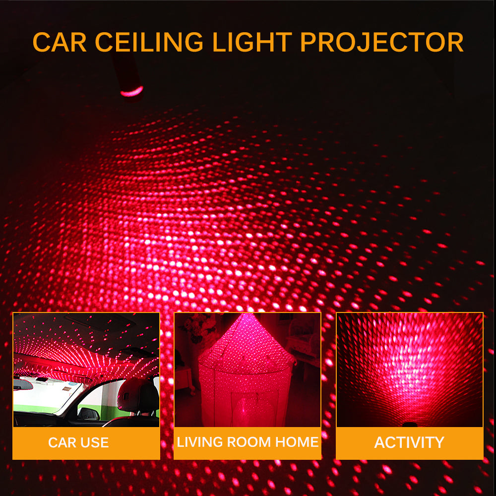 Mini Star Projector Installed - Car Interior Ambiance | Smart Glow Connect