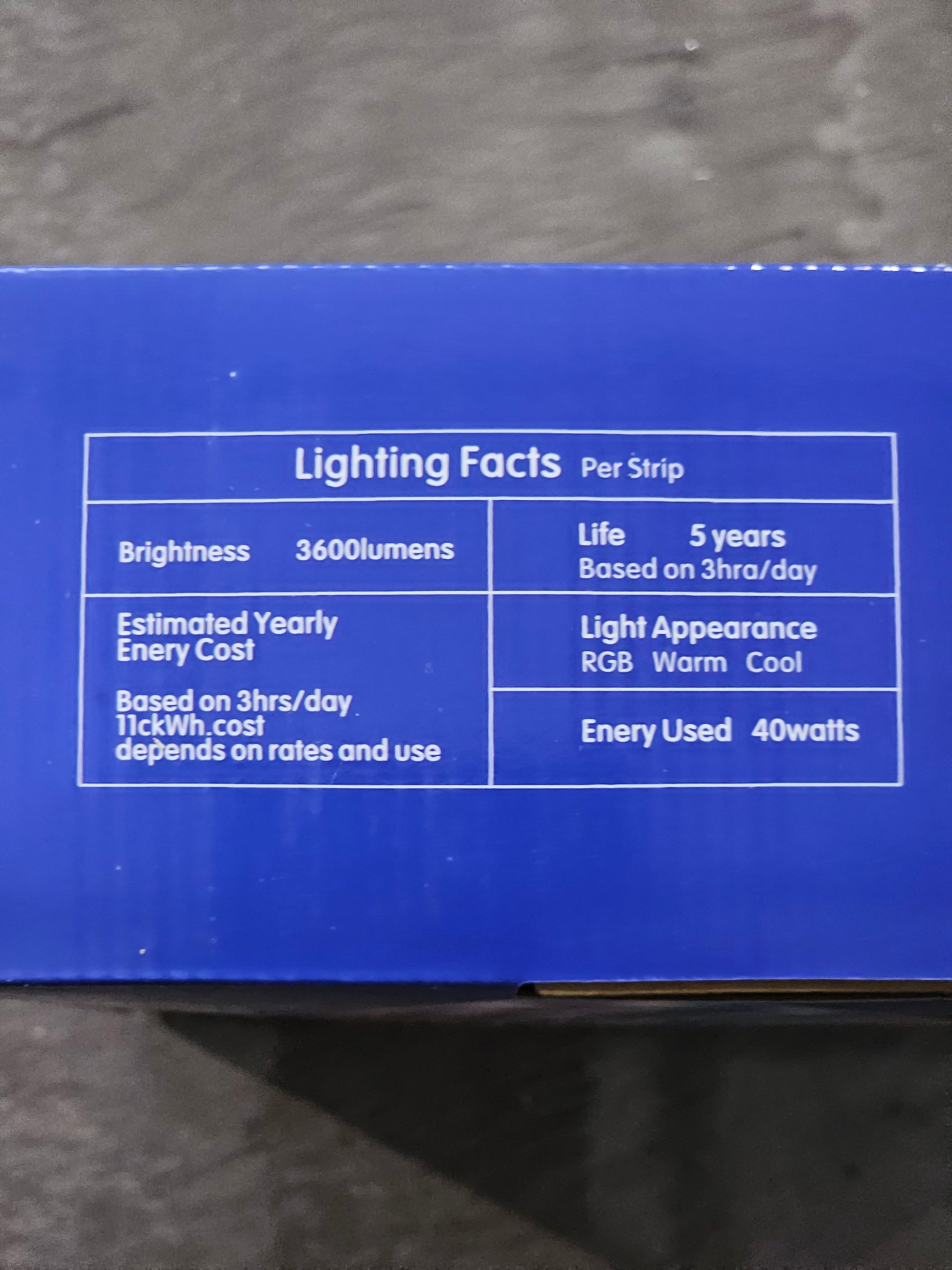 32.8 Ft LED Strip - RGB Color Changing Light Kit | Smart Glow Connect