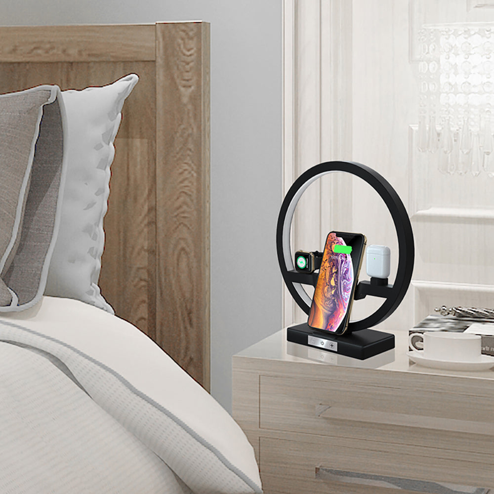 Fast Charging Dock - Wireless Multi-Device Charger Station | Smart Glow Connect