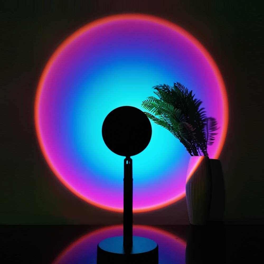 16 Colors Sunset Projection Lamp - Remote Control RGB | Smart Glow Connect