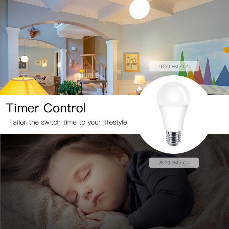 Voice Control Smart Bulb - WiFi Alexa Google LED Light | Smart Glow Connect