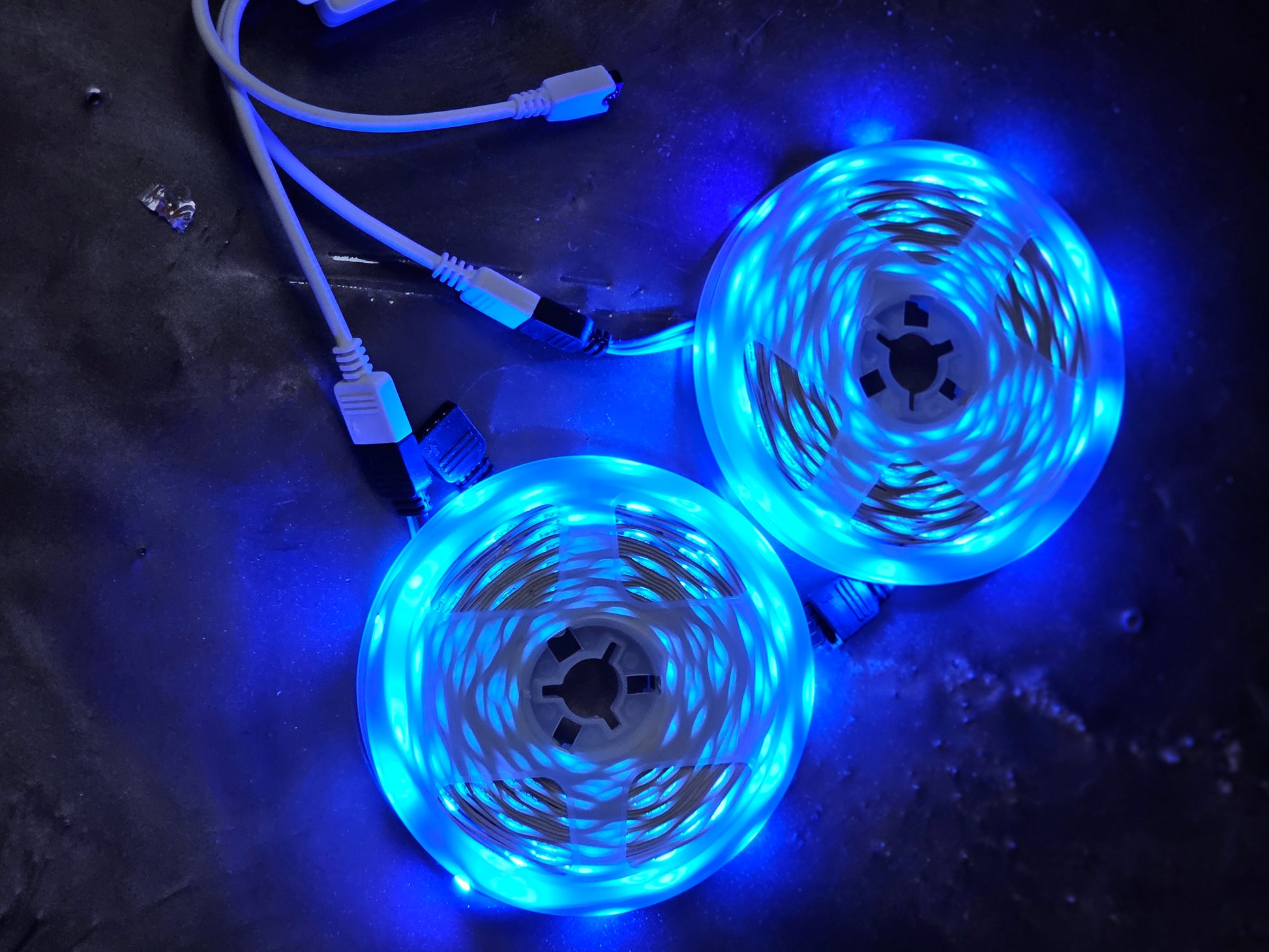 RGB LED Light Strip - Remote Controlled 32.8 Ft Kit | Smart Glow Connect