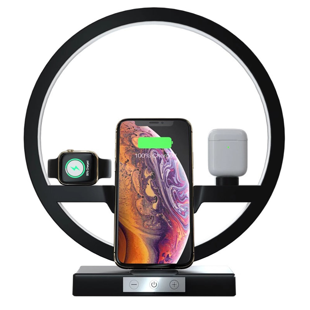 Wireless Charger Dock - Fast Multi-Device Charging Station | Smart Glow Connect