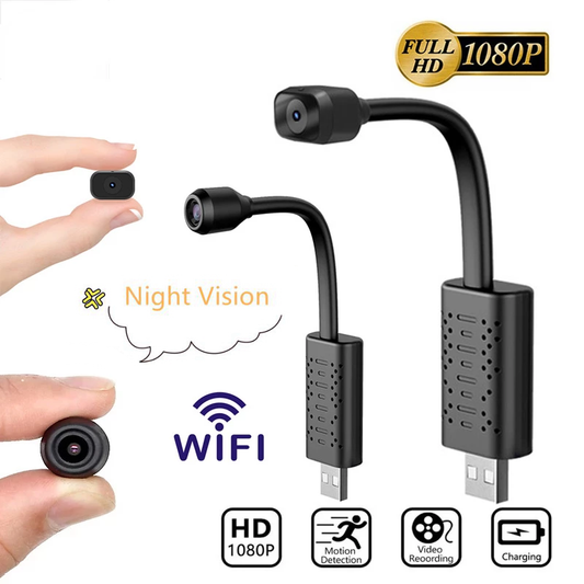 1080P HD WiFi USB Camera - Night Vision Motion Detection | Smart Glow Connect