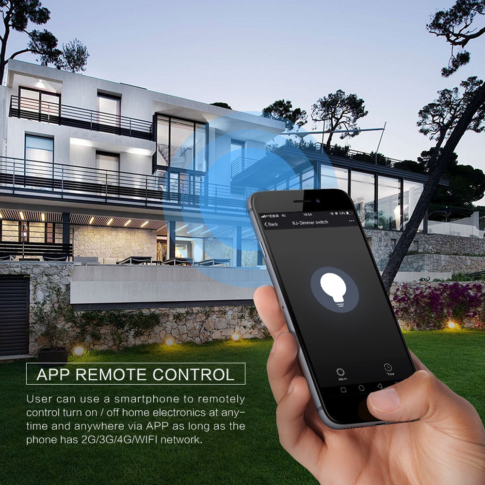 Light Dimmer Switch - Smart Touch WiFi Control | Smart Glow Connect