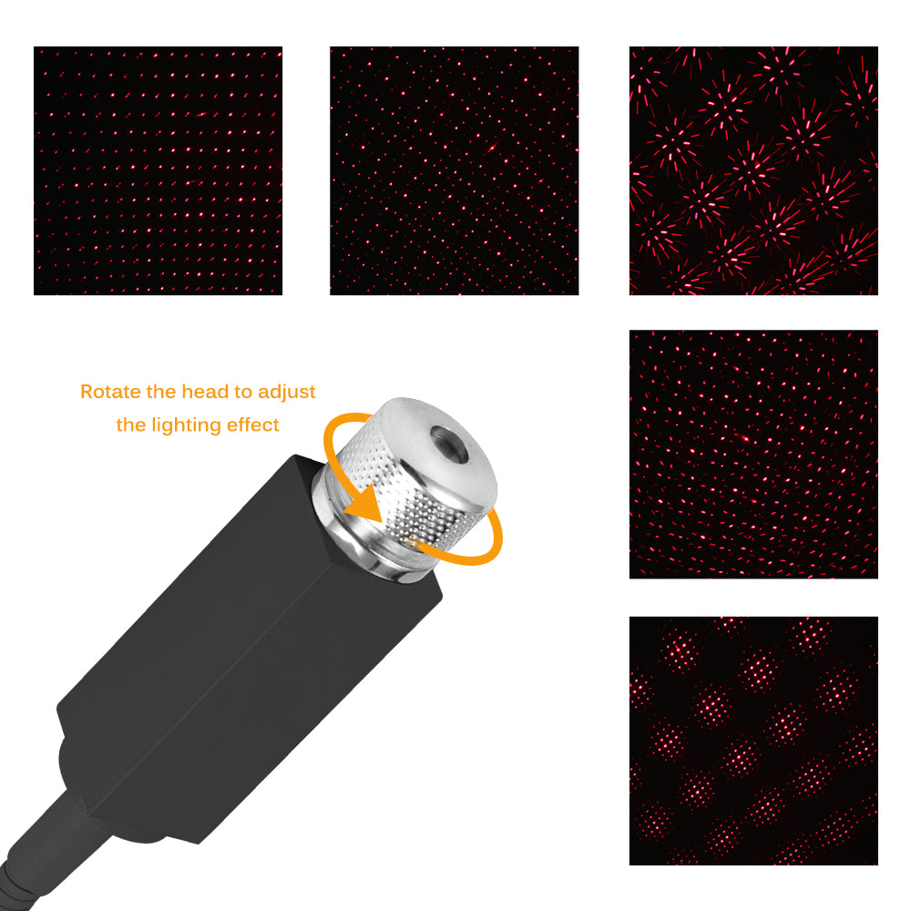 LED Car Roof Light - Starry Night Sky Effect | Smart Glow Connect