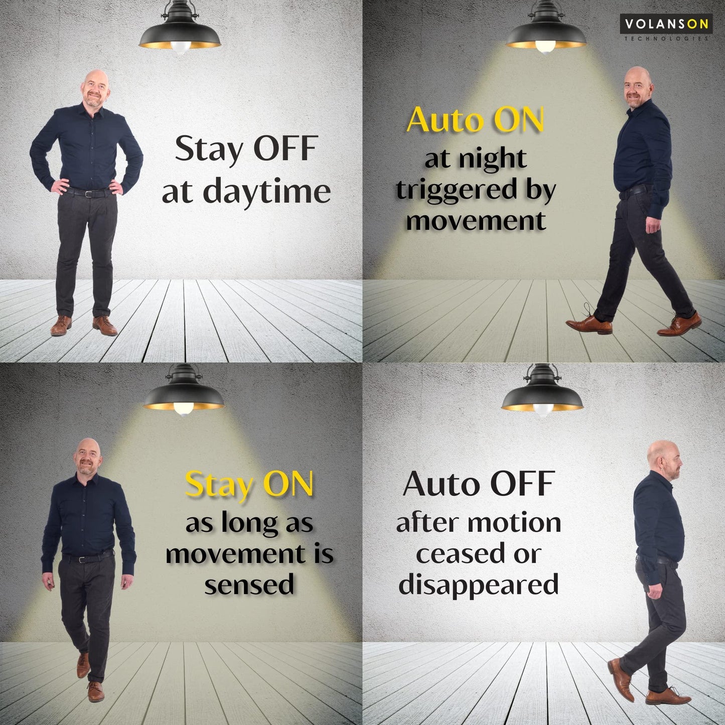 Motion LED Bulb - Smart Dusk to Dawn Auto Detection | Smart Glow Connect