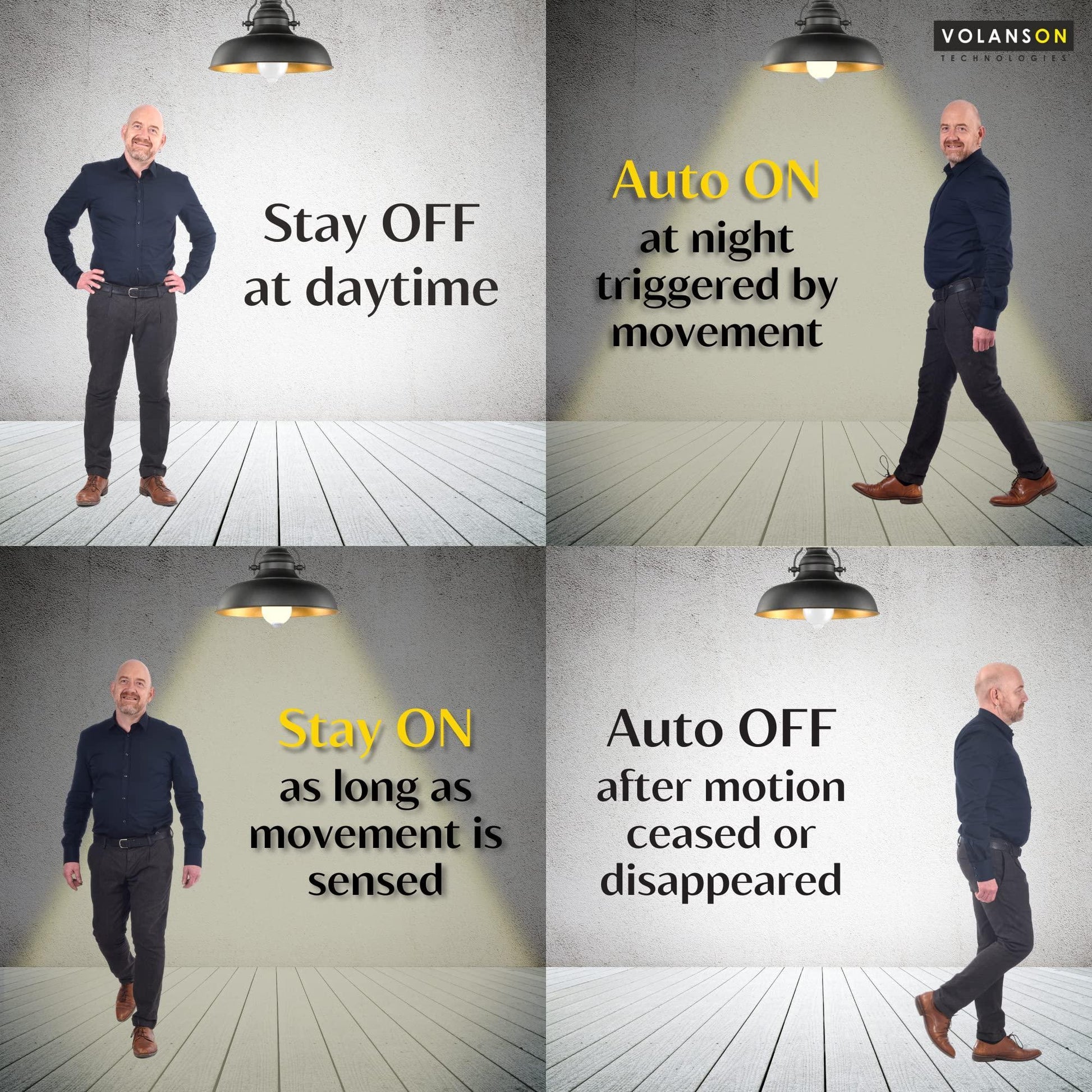 Motion LED Bulb - Smart Dusk to Dawn Auto Detection | Smart Glow Connect