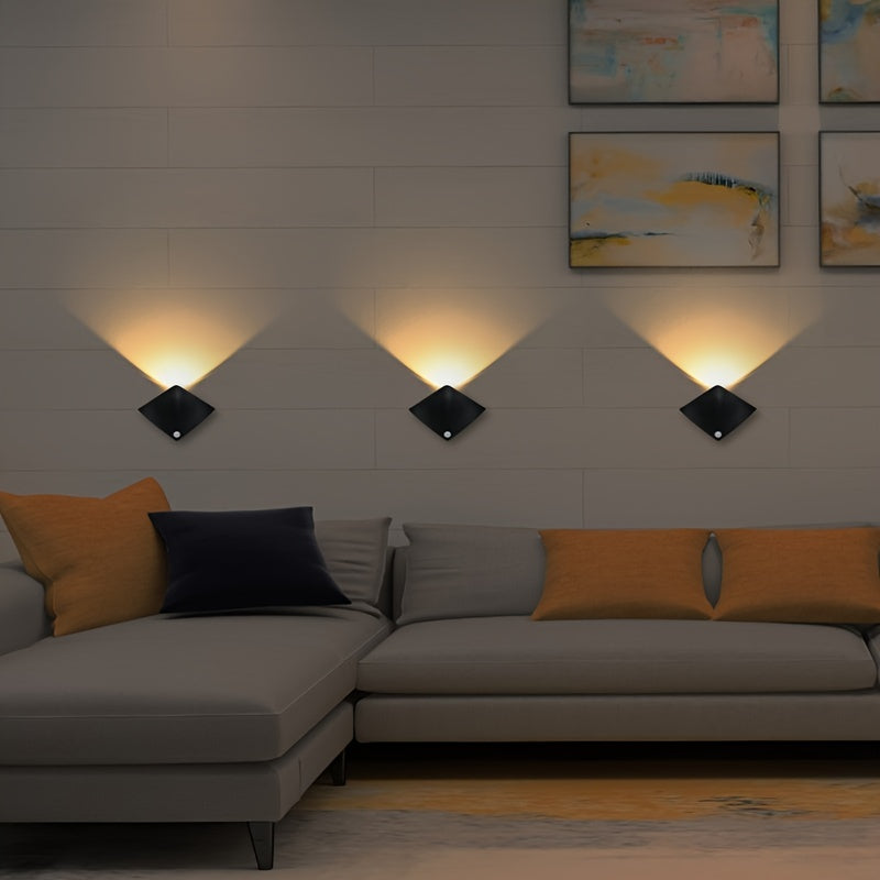 Human Sensing Decor Wall Lamp - Bedroom Porch Motion Activated | Smart Glow Connect