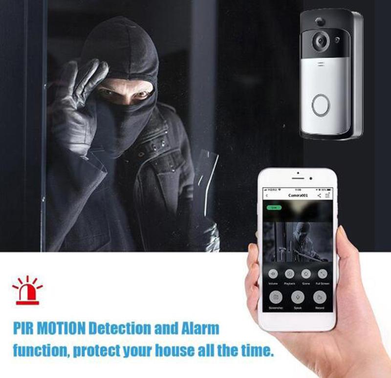 WiFi Video Doorbell - Smart Security Visual Recording | Smart Glow Connect