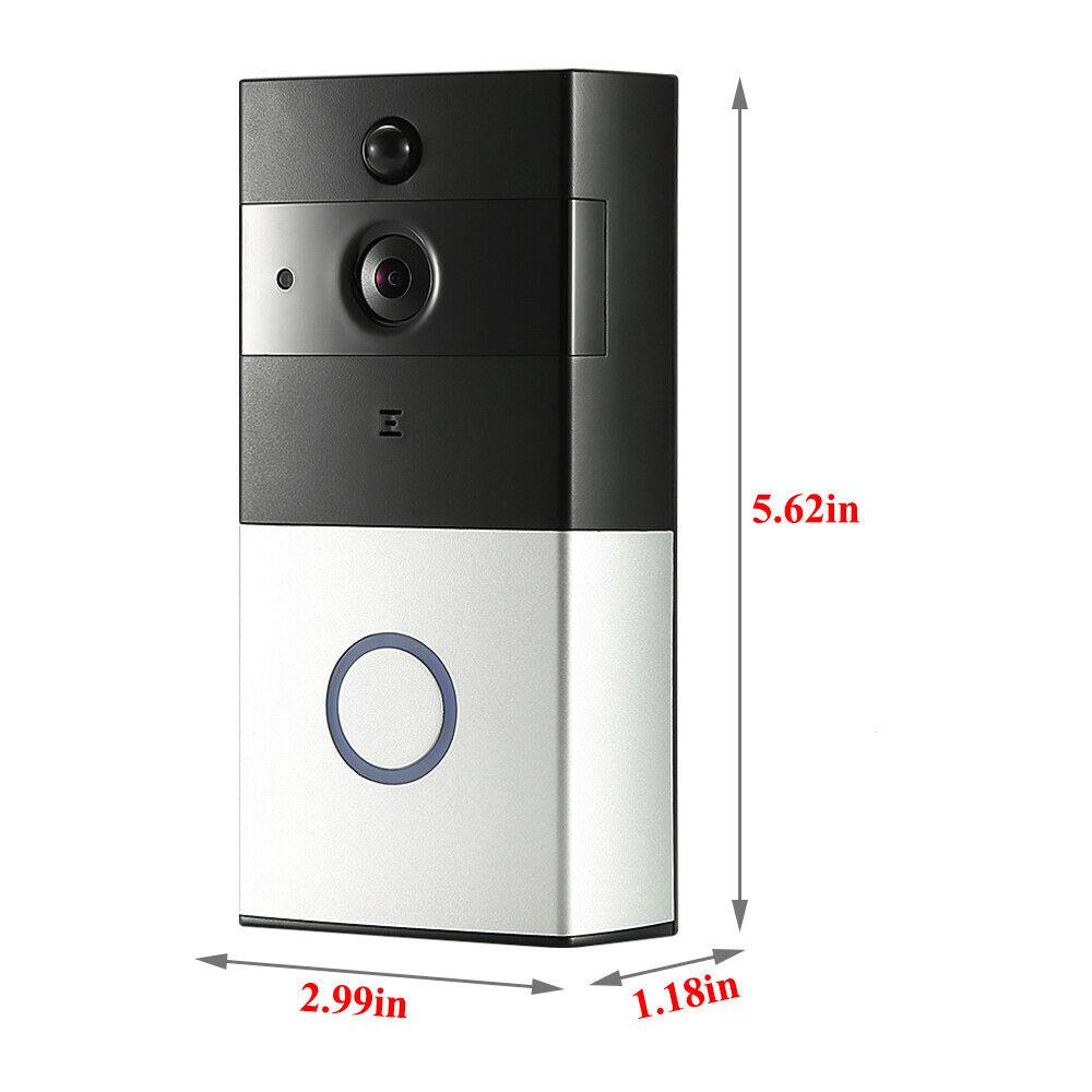 Smart WiFi Video Doorbell - 720P HD iOS Android Compatible | Smart Glow Connect