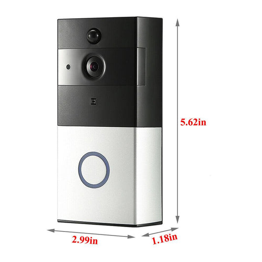 Smart WiFi Video Doorbell - 720P HD iOS Android Compatible | Smart Glow Connect