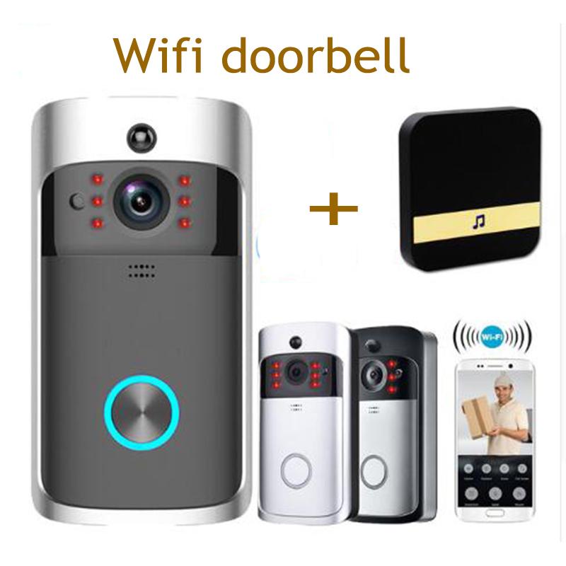 Smart WiFi Security Video Doorbell - Visual Recording Low Power | Smart Glow Connect