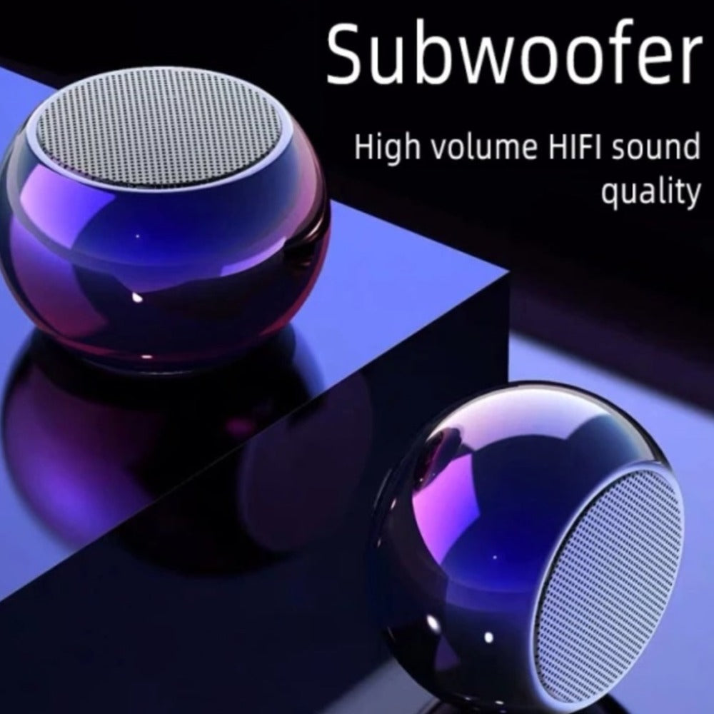 Dragon Mini Portable Bluetooth Speaker 9D Bass | Smart Glow Connect