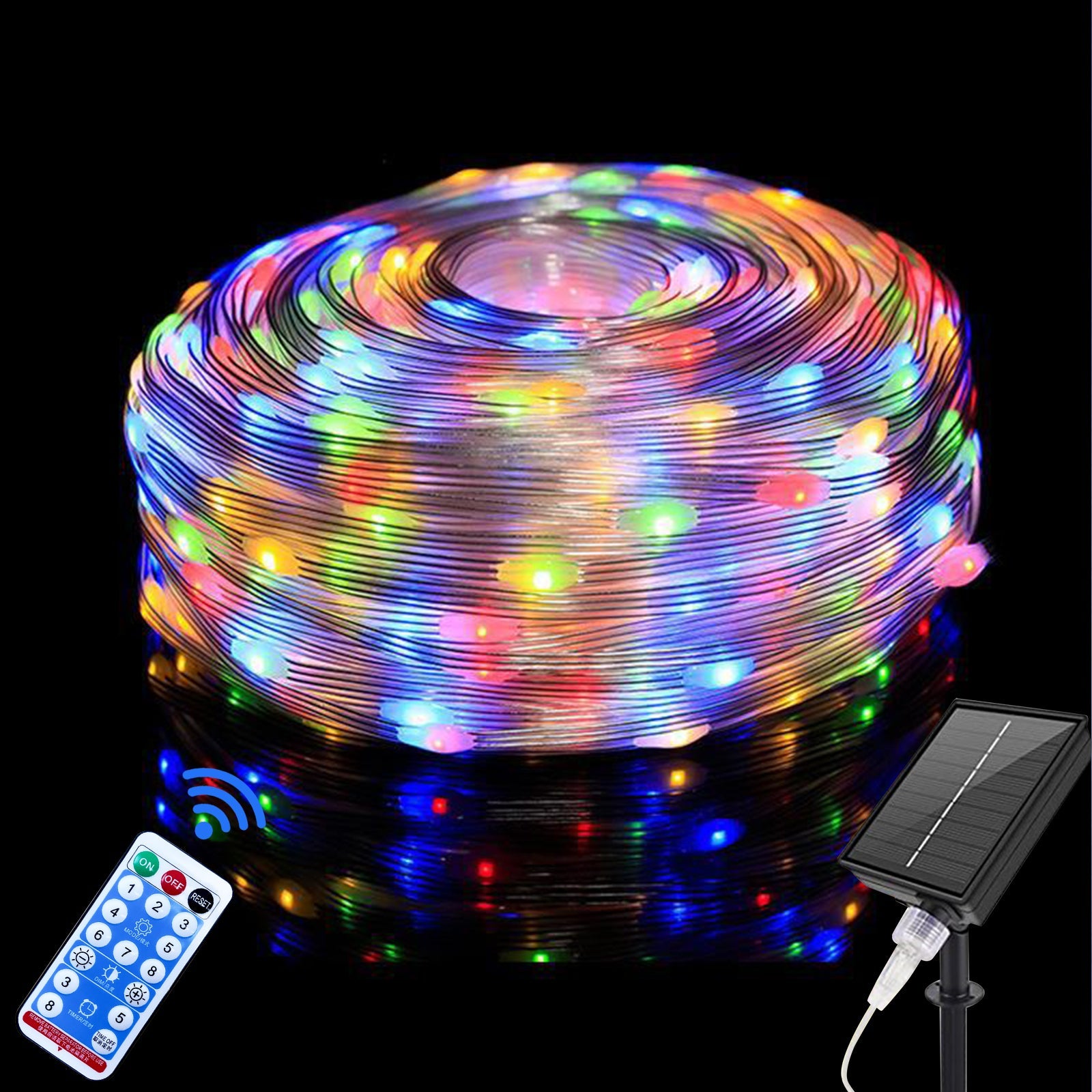 22M Solar String Lights - Copper Wire Outdoor Decorative | Smart Glow Connect