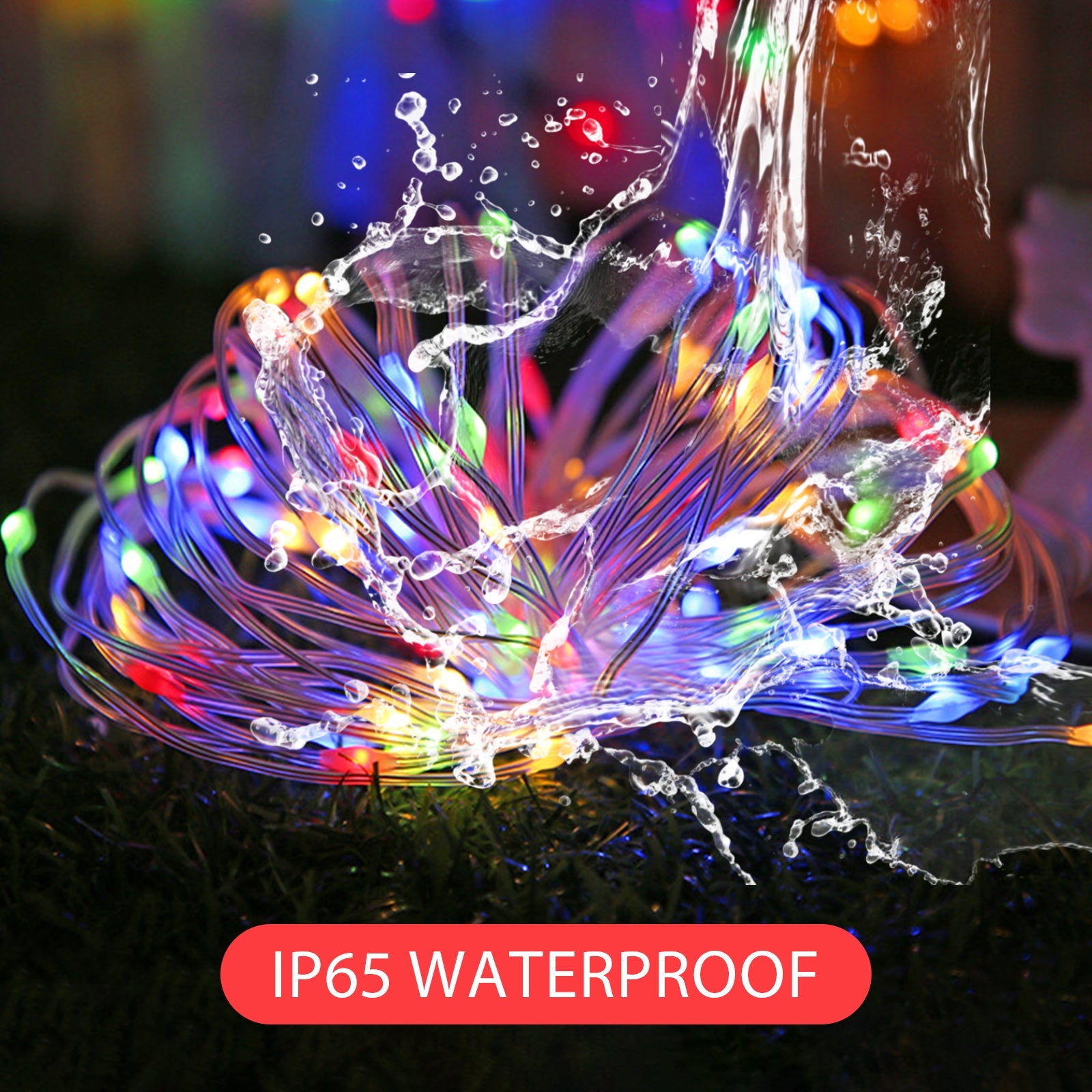 Remote Control Solar Lights - Copper Wire